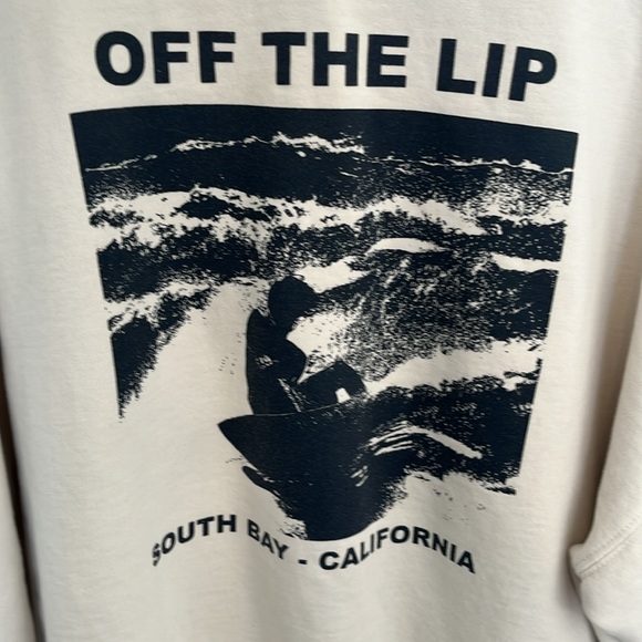 Brandy Melville Tops John Galt Off The Lip Hoodie Poshmark